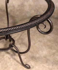 French Forties forged iron table - 3910600