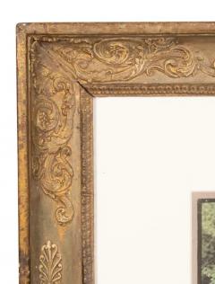 French Framed Gouache Landscape - 4139908