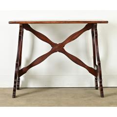 French Fratino Oak Occasional Table Desk - 3887977