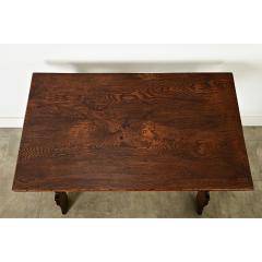 French Fratino Oak Occasional Table Desk - 3887979