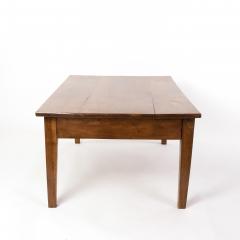 French Fruitwood Low Table With Single Drawer Circa 1890 - 2519938