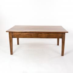 French Fruitwood Low Table With Single Drawer Circa 1890 - 2519939