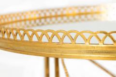 French Gilt Bronze Gueridon Side Table manner of Maison Jansen ca 1930s - 4502664