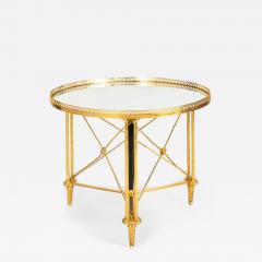 French Gilt Bronze Gueridon Side Table manner of Maison Jansen ca 1930s - 4504317
