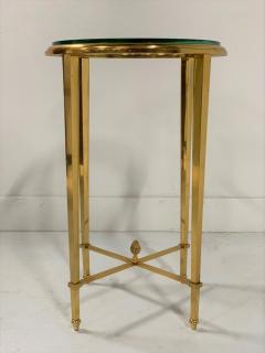 French Gilt Bronze and Glass Gueridon Table - 1151711