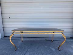French Gilt Iron And Mirrored Cocktail Table - 4618228