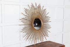 French Gilt Sunburst Convex Mirror - 2665413