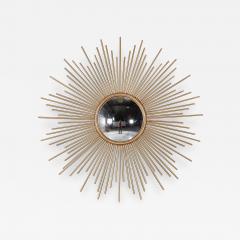 French Gilt Sunburst Convex Mirror - 2669249