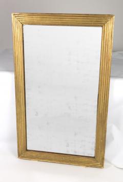 French Giltwood Fluted Mirror Mid 19th Century - 1363640