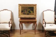 French Giltwood Framed 19th Century Oil on Canvas Painting Depicting Fruits - 3426937