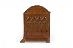 French Gothic Oak Coffer Chest - 4658354