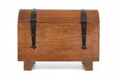 French Gothic Oak Coffer Chest - 4658355