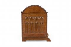 French Gothic Oak Coffer Chest - 4658356