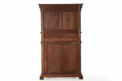 French Gothic Revival Carved Walnut Cupboard circa 1880 - 4803176