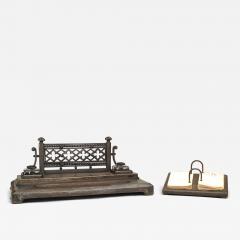 French Gothic Revival Wrought Iron Calendar - 4325828