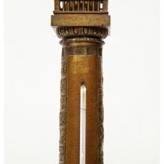 French Grand Tour Bronze Column of the Place Vendome in Paris 19th Century - 1174327