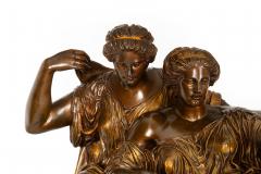 French Grand Tour Bronze Sculpture Two Fates after Jean Baptiste Clesinger - 4620714