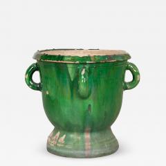 French Green Glazed Pot - 1670439