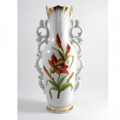 French Hand Painted Old Paris Porcelain Vase - 147179