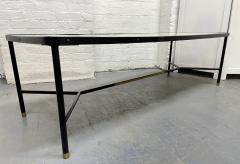 French Hand Painted and Bronze Trimmed Coffee Table - 2427567