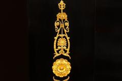 French Hollywood Regency Ebonized Pedestal Column style of Maison Jansen - 4502688