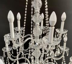 French Hollywood Regency Style Crystal Chandelier 15 Arms - 3343819