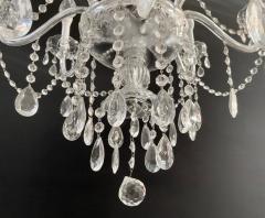 French Hollywood Regency Style Crystal Chandelier 15 Arms - 3343821