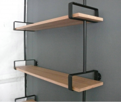 French Iron and Oak Wall Shelves - 386567