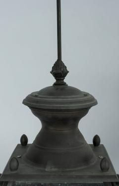 French Iron and Tole Glass Paneled Lantern - 2722302