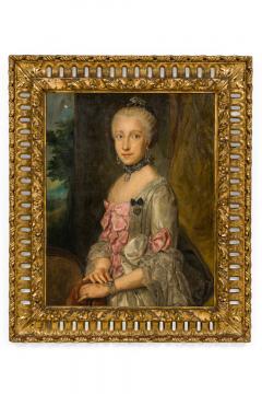 French Lady in Pink Portrait - 4516412