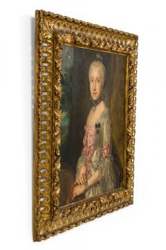 French Lady in Pink Portrait - 4516413