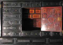 French Late 17th Century Louis XIV Ebonized Cabinet with Fitted Interior - 630599