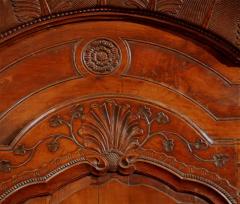 French Late 18th Century Cherry Armoire from Rennes with Hand Carved D cor - 3414963