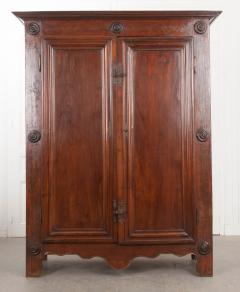 French Late 18th Century Louis XIII Style Two Door Armoire - 990348