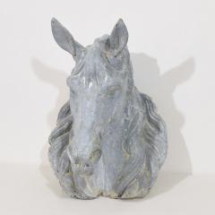 French Late 19th Century Zinc Horse Head Trade Sign - 4478445