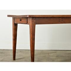 French Light Oak Farm Table - 3927093