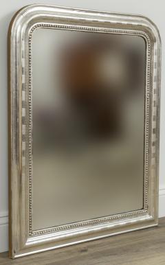 French Louis Philippe Silver Gilt Mirror - 2476894