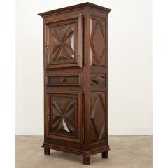 French Louis XIII Style Carved Oak Homme Debout - 2996015