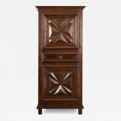 French Louis XIII Style Carved Oak Homme Debout - 3044586