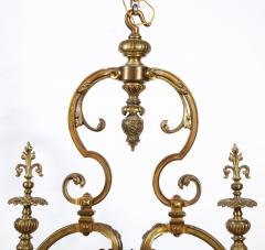 French Louis XIV Style Gilt Bronze Chandelier - 2372476