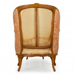 French Louis XV Beechwood Duchesse Brisee Chaise by P Remy ca 1765 - 4550800
