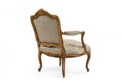 French Louis XV Gilt Arm Chair - 4169278