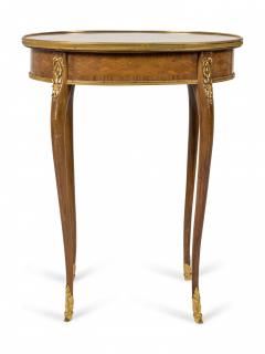 French Louis XV Kingwood Parquetry End Table - 4653492
