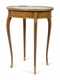 French Louis XV Kingwood Parquetry End Table - 4653493