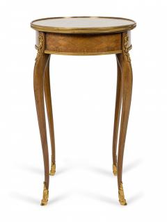 French Louis XV Kingwood Parquetry End Table - 4653494