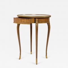 French Louis XV Kingwood Parquetry End Table - 4708408