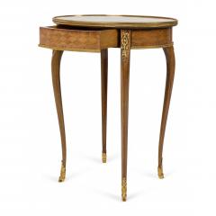 French Louis XV Kingwood Parquetry End Table - 4708428