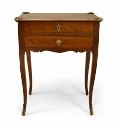 French Louis XV Kingwood Veneer End Table - 1437674