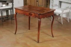 French Louis XV Late 18th Century Cherry Table with Drawer from the Rh ne Valley - 3427011