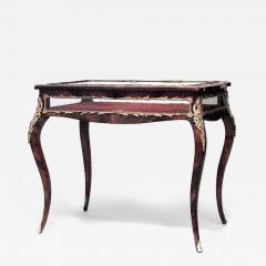 French Louis XV Mahogany Vitrine Table - 4646480